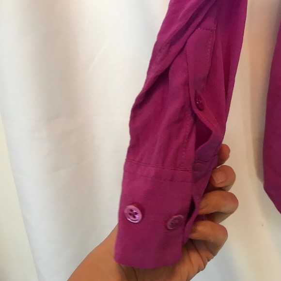 Equipment Malbec Super Vintage Slim Signature Button Up Top size M - Picture 7 of 12